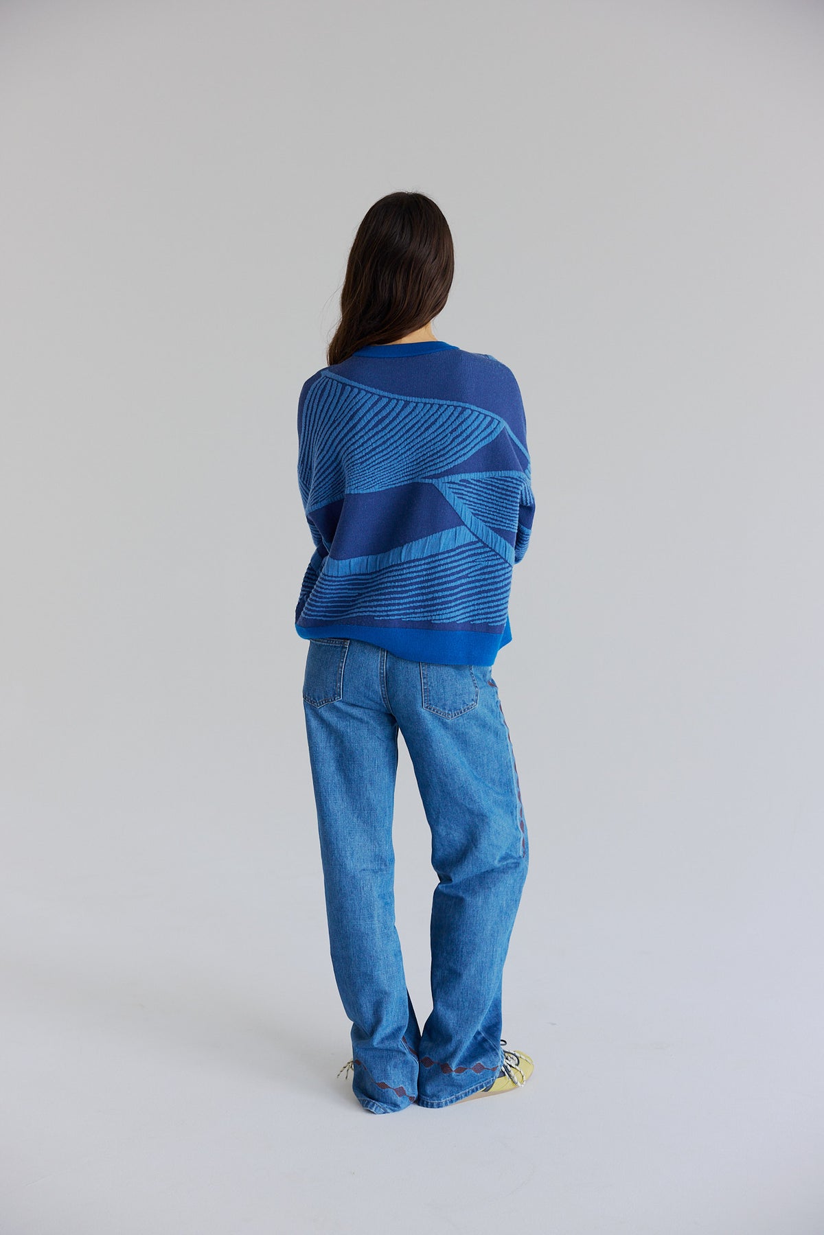Snowy Merino Wool Sweater